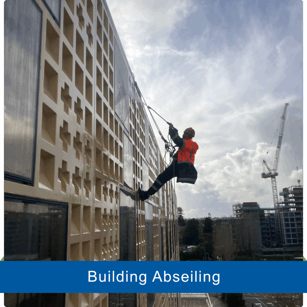 The Building Wash Company - Industrial Building Abseiling Services