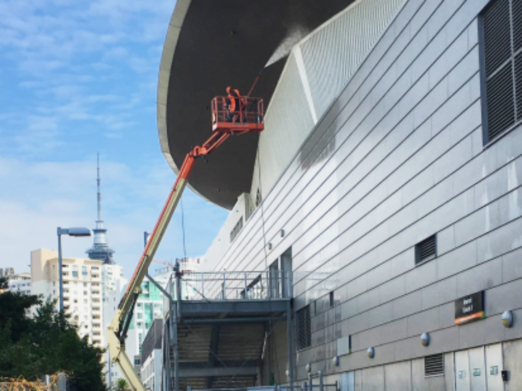 Spark Arena | Building Wash and Roof Wash