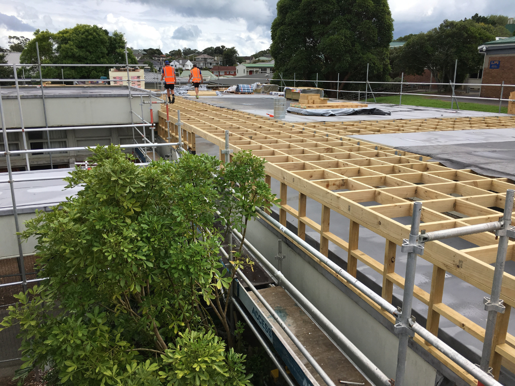 Warm Roof Installation | Howick College